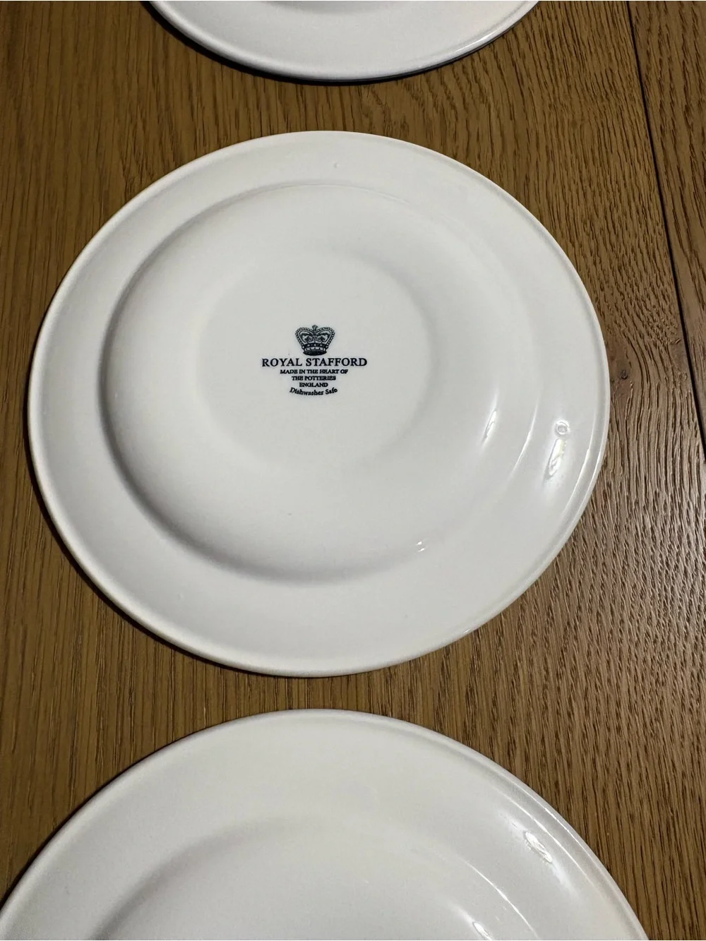 Stafford Black, White & Cream Haunted House Decorative Plate set of 3